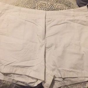 J crew white shorts